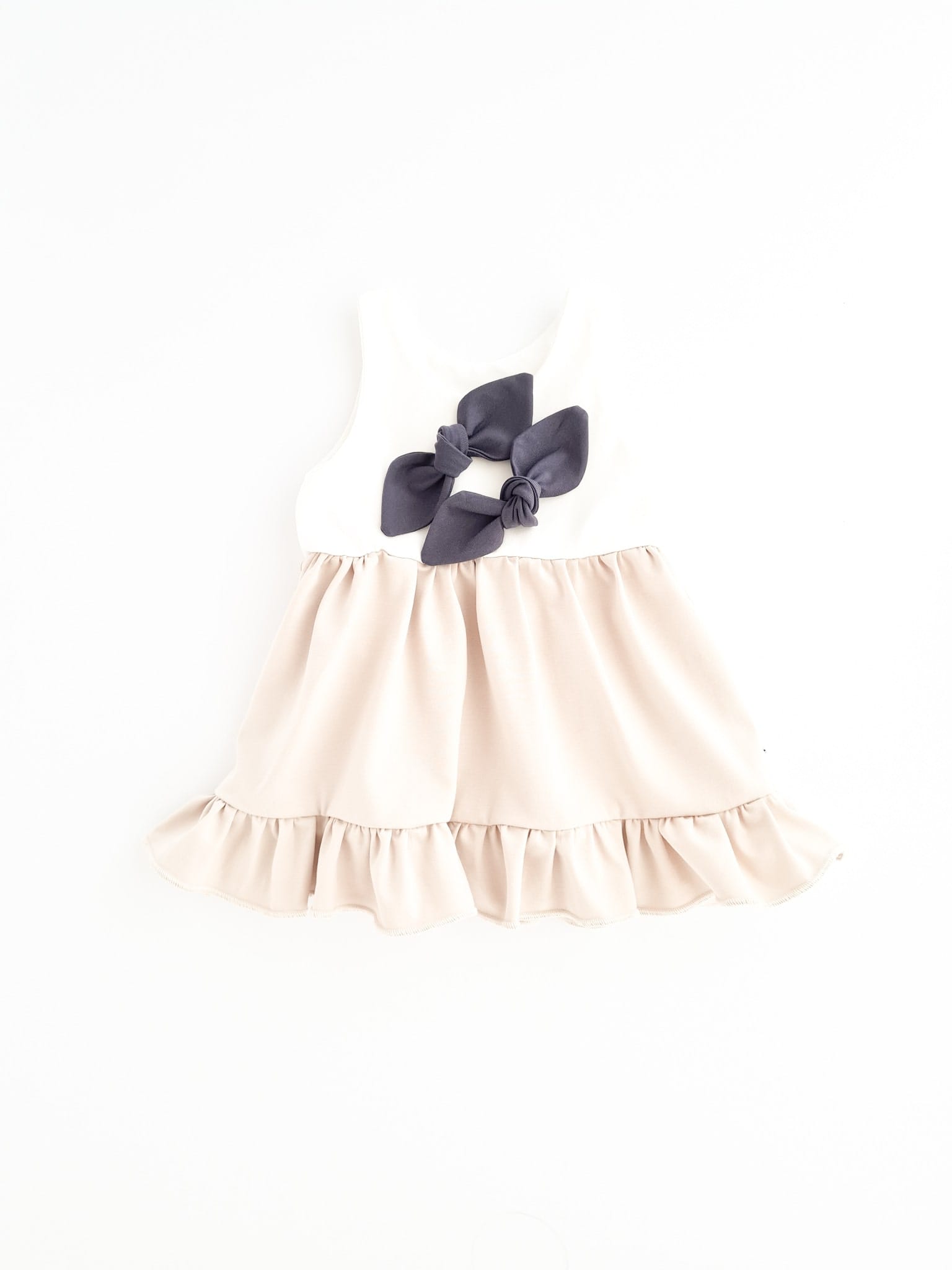 Dress with bows