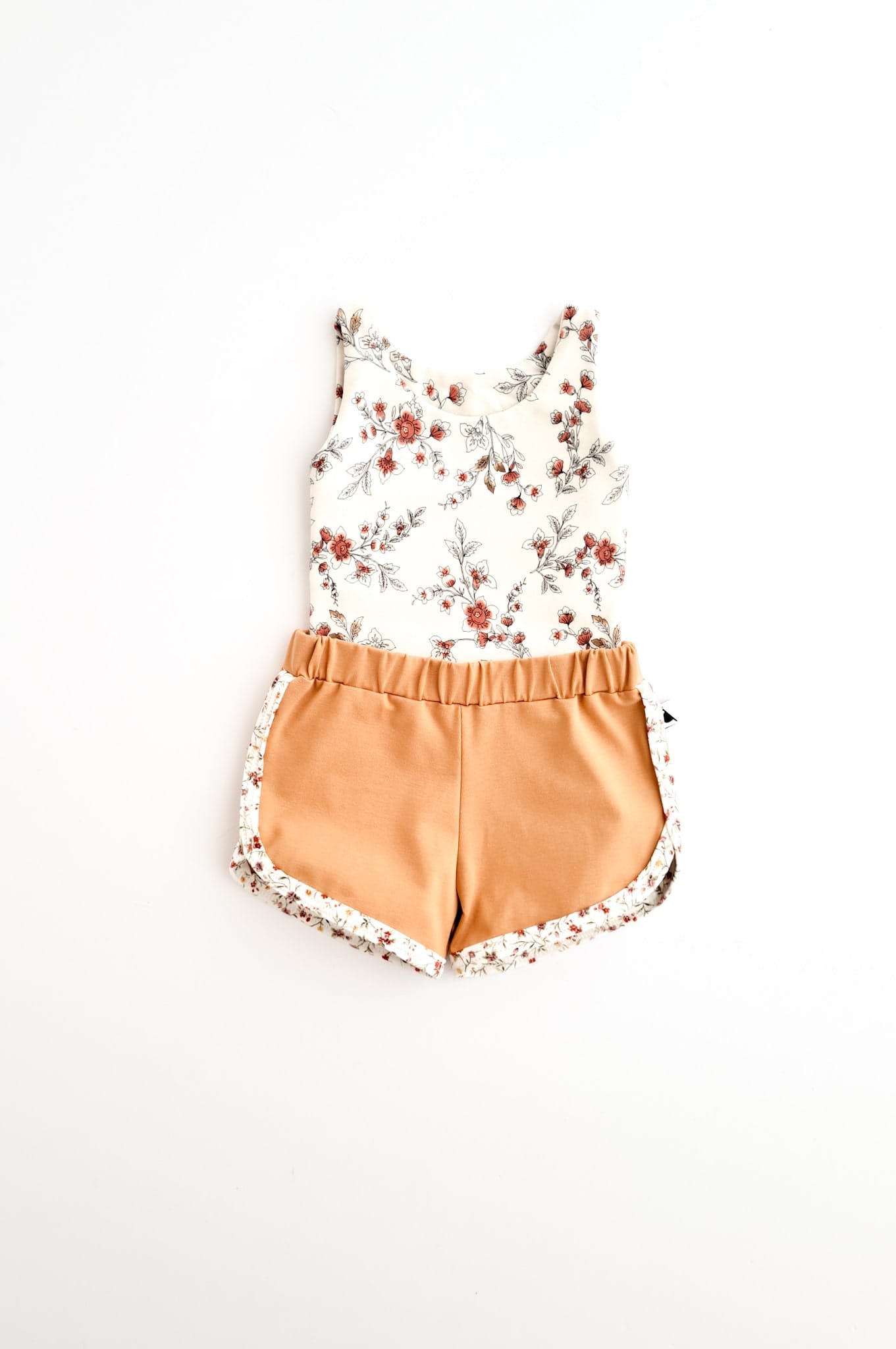 Floral set- mustard