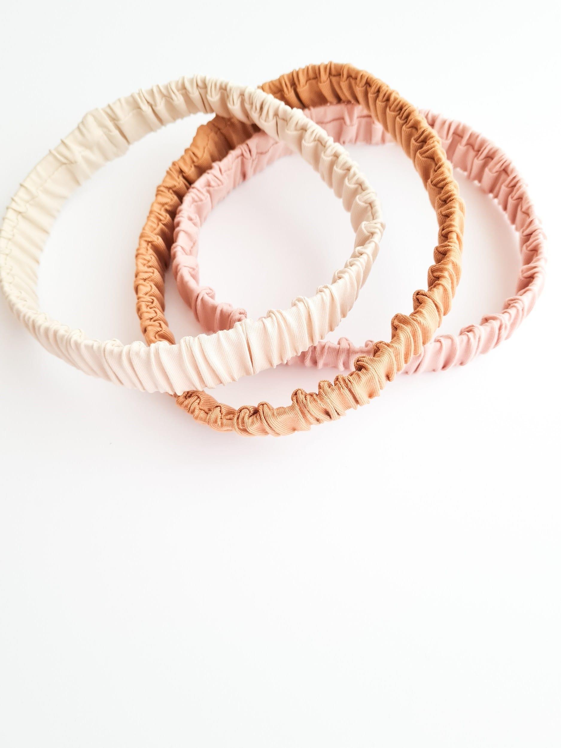Elastic hair ring